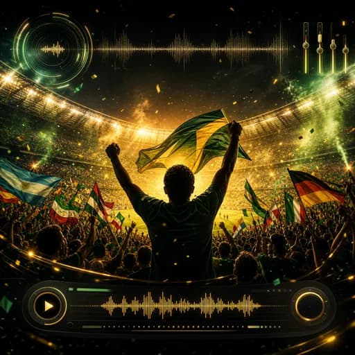 Weltcup-Stadionhymne Artwork für Country Rising