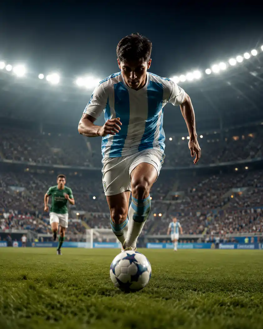 Argentina prompt example - Matchday Hero Poster