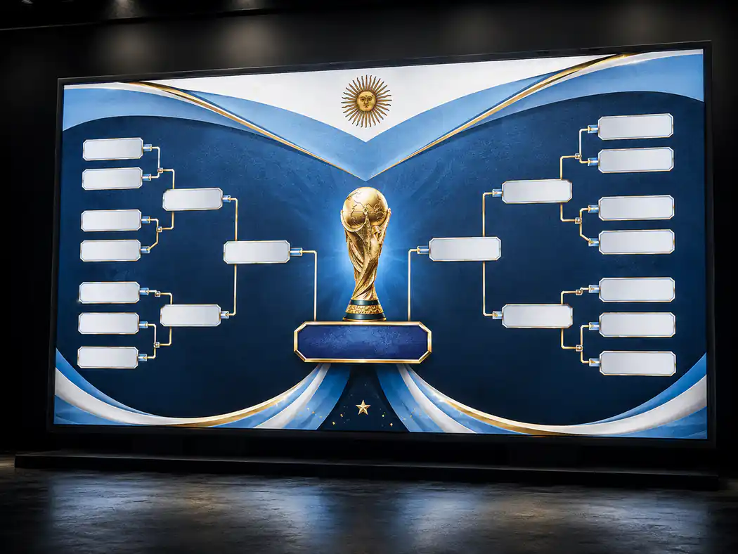 Argentina prompt example - Knockout Bracket