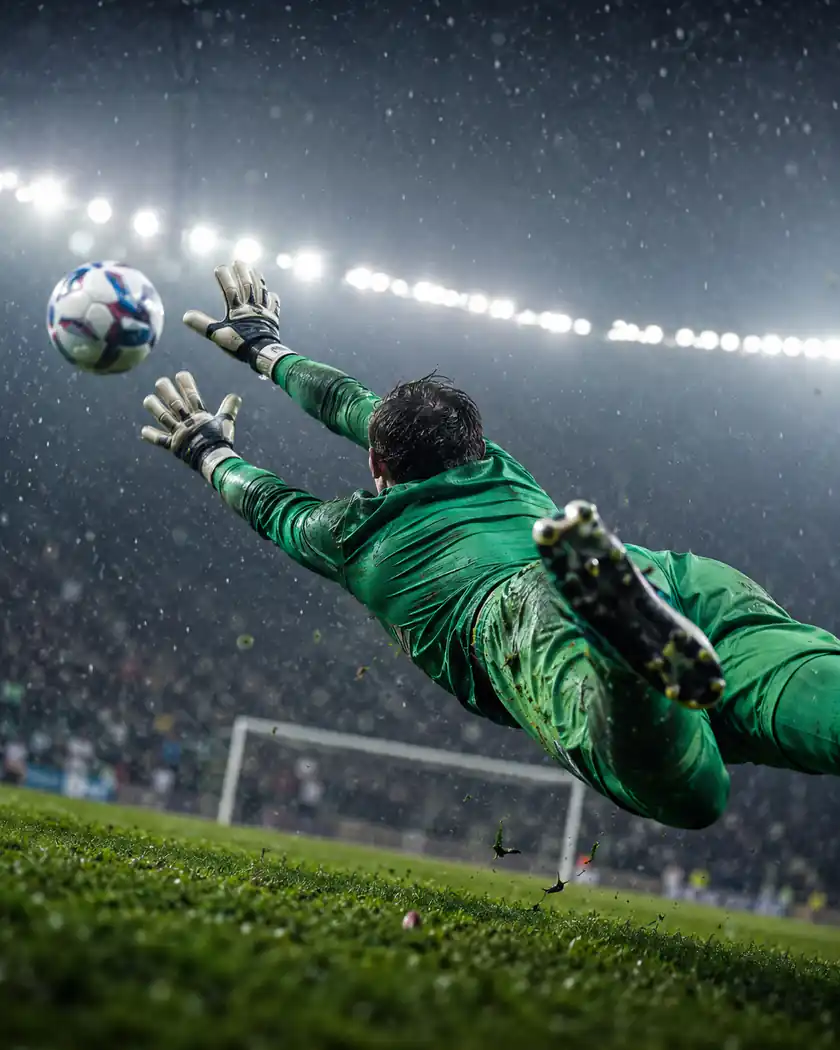 Argentina prompt example - Goalkeeper Save