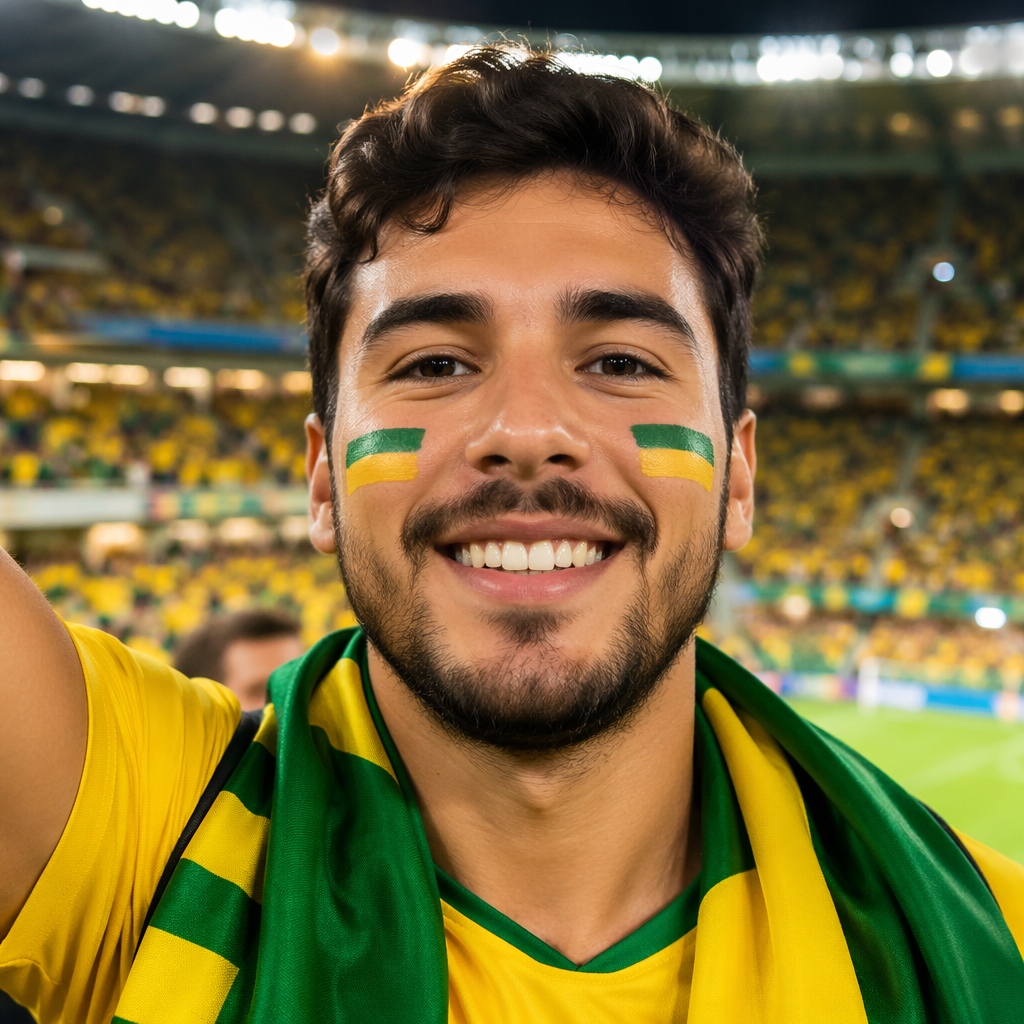 Brazil World Cup Avatar Prompt example