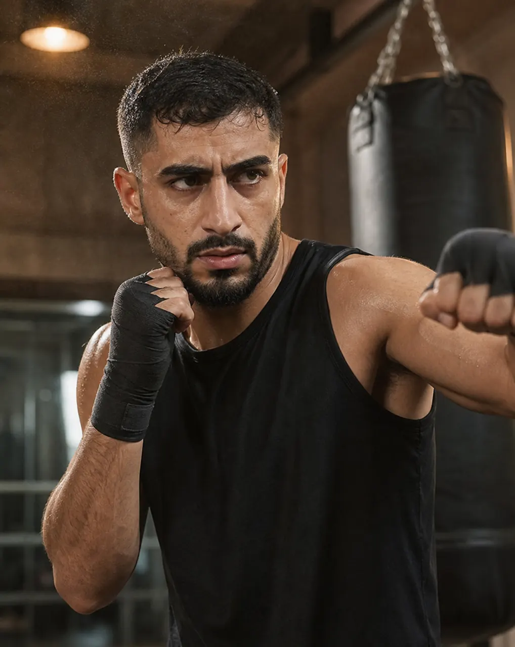 Boxing Training Menino exemplo