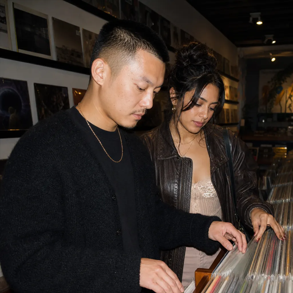 Direct 플래시 Record Store 커플 예시