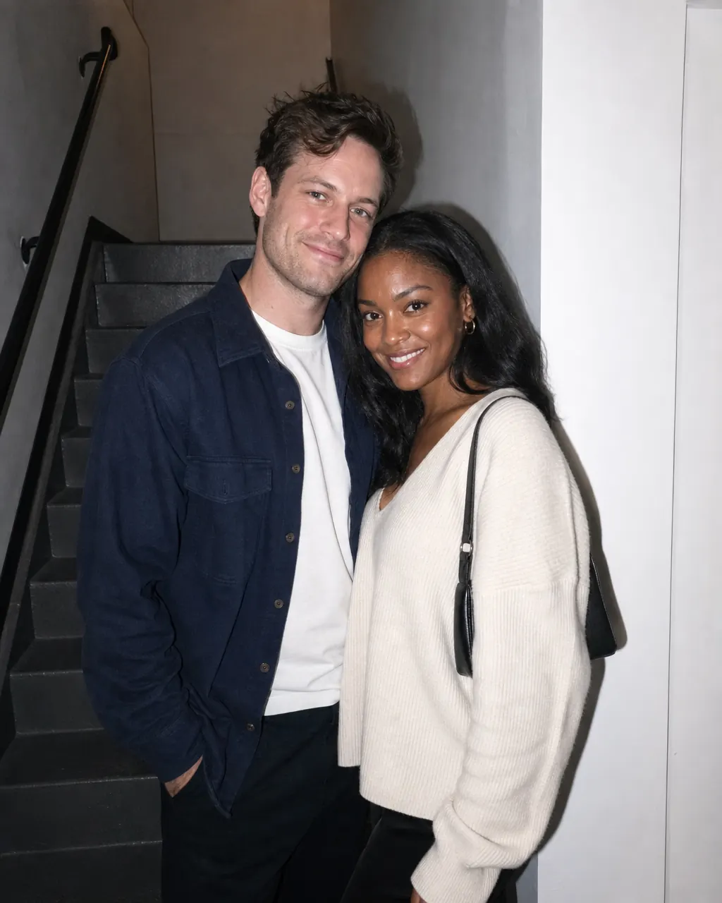Direct Flash Stairwell Pareja ejemplo