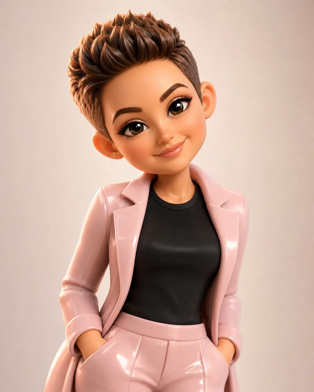 Designer Toy Fille Avatar exemple