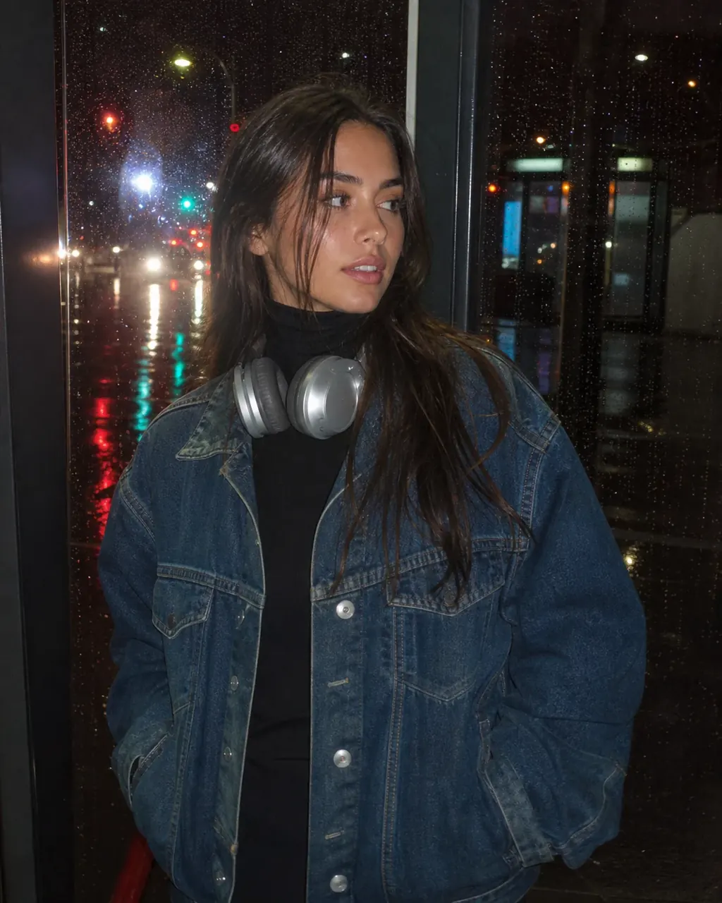 Y2K Bus Stop Denim Fille exemple