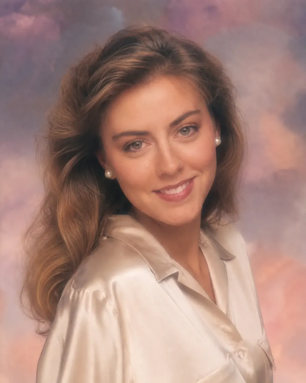 Yearbook Glamour Shot Fille exemple