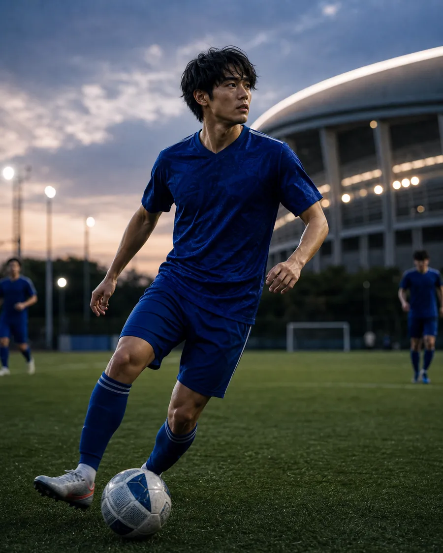 Kubo-style Japan playmaker edit prompt example