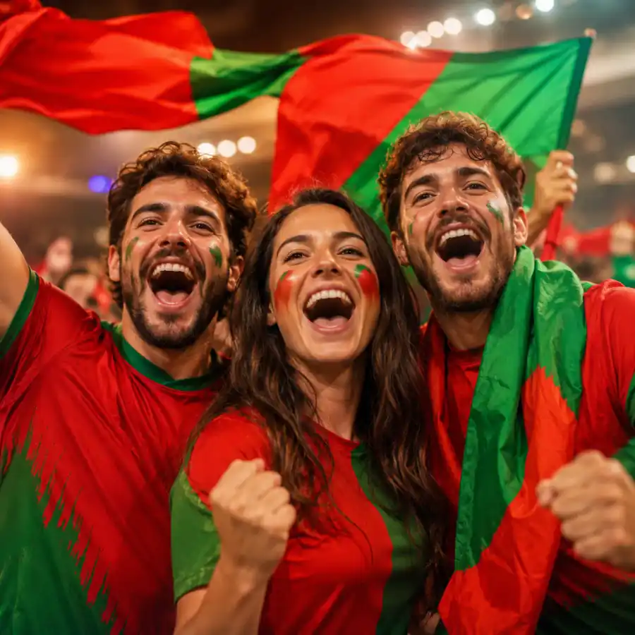 Portugal-Prompt-Beispiel - Gruppenchat-Avatar