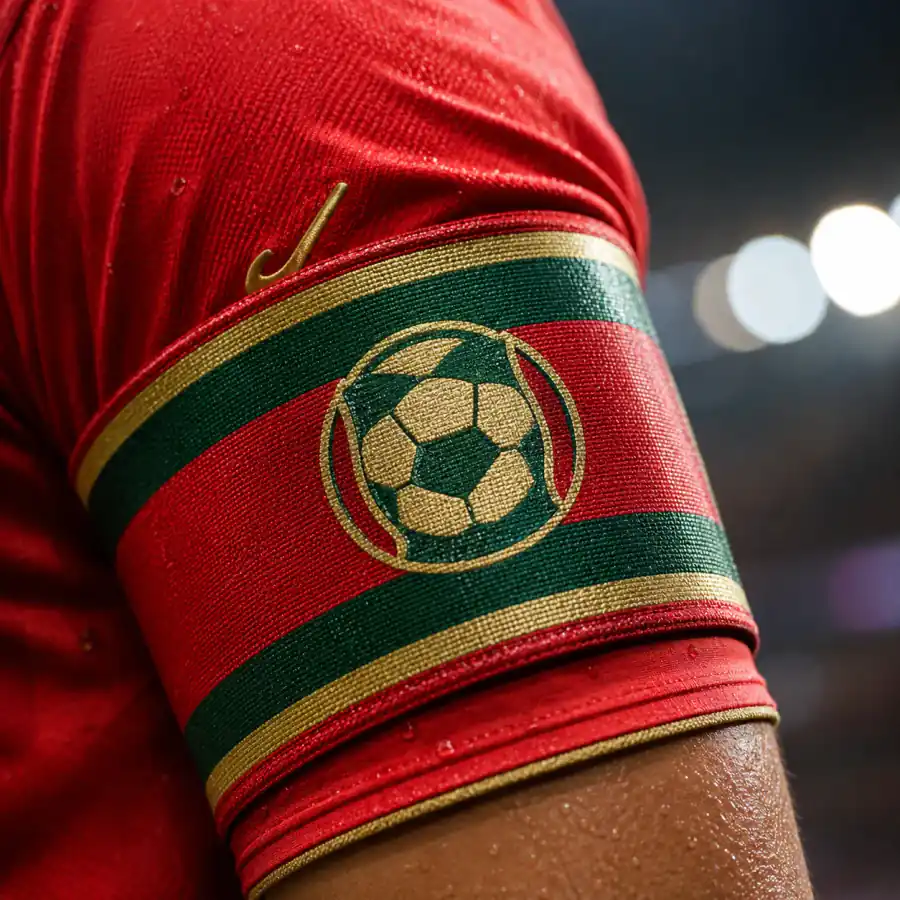 Portugal-Prompt-Beispiel - Kapitänsbinde Nahaufnahme
