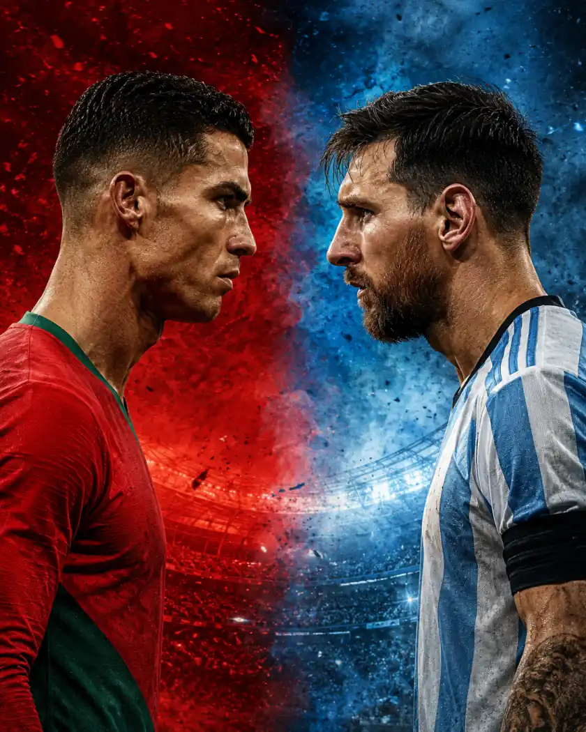 Portugal-Prompt-Beispiel - Rivalitäts-Split-Poster