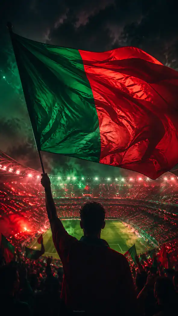 Portugal-Prompt-Beispiel - Handy-Hintergrundbild / Lockscreen