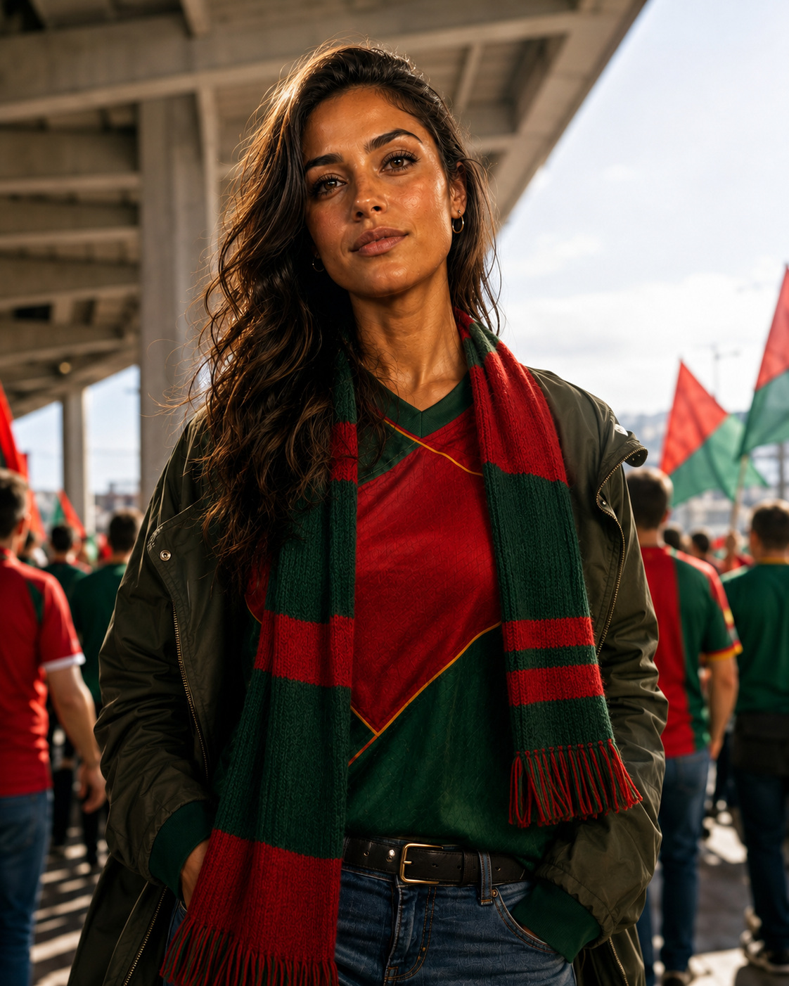 Portugal Matchday Outfit Prompt example
