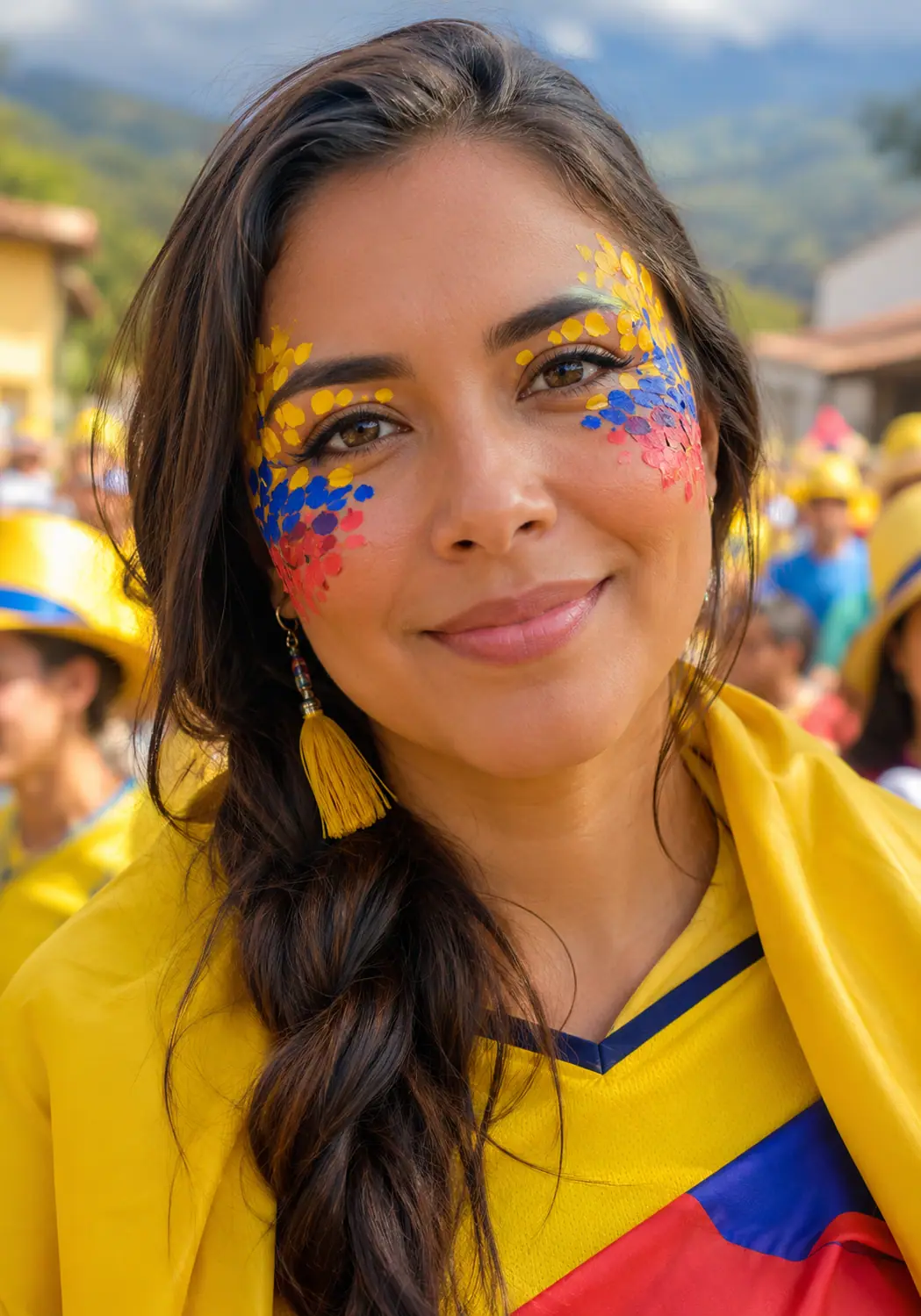 Senegal Sun Mask Filter world cup ai makeup filter example