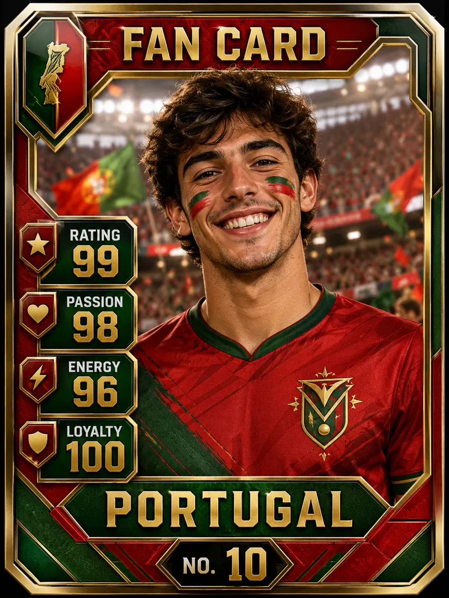 Collectible football sticker card filter example
