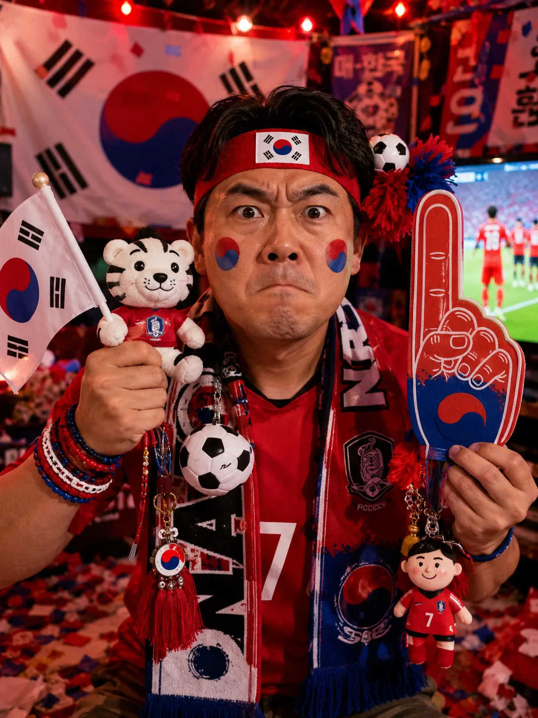 Lucky Charm Fan funny fan photo world cup filter example