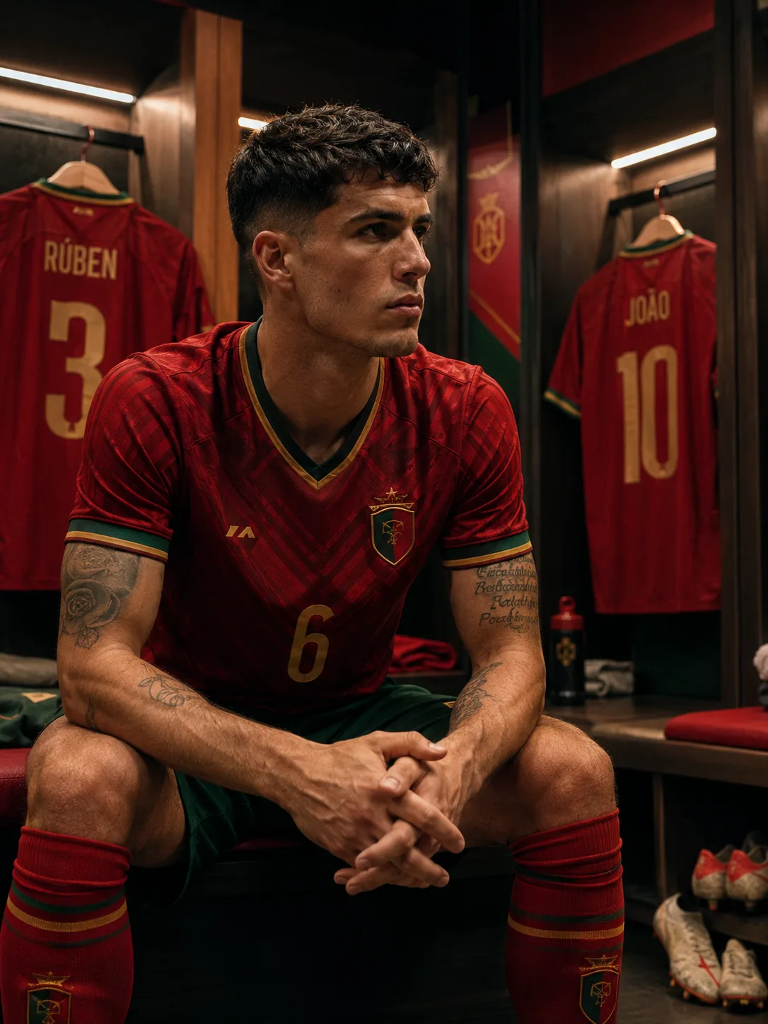 Locker Room Player jersey edit world cup filter example